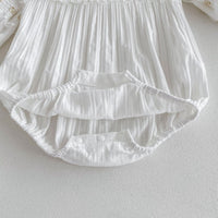 Load image into Gallery viewer, Baby Girls Solid Color Rompers Wholesale 240802274
