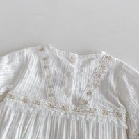 Load image into Gallery viewer, Baby Girls Solid Color Rompers Wholesale 240802274
