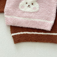 Load image into Gallery viewer, Baby Kid Girls Striped Animals Cartoon Tops Pants Sleepwears Wholesale 240802278
