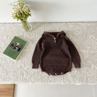 Load image into Gallery viewer, Baby Kid Girls Solid Color Rompers Wholesale 240802280
