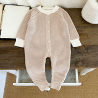 Load image into Gallery viewer, Baby Kid Girls Boys Solid Color Jumpsuits Wholesale 240802283
