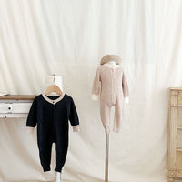 Load image into Gallery viewer, Baby Kid Girls Boys Solid Color Jumpsuits Wholesale 240802283

