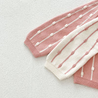 Load image into Gallery viewer, Baby Kid Girls Striped Color-blocking Cardigan Wholesale 240802285
