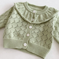 Load image into Gallery viewer, Baby Kid Girls Solid Color Cardigan Wholesale 240802286
