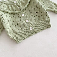 Load image into Gallery viewer, Baby Kid Girls Solid Color Cardigan Wholesale 240802286
