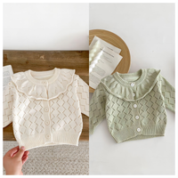 Load image into Gallery viewer, Baby Kid Girls Solid Color Cardigan Wholesale 240802286
