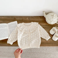 Load image into Gallery viewer, Baby Kid Girls Solid Color Cardigan Wholesale 240802286
