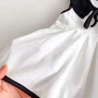 Load image into Gallery viewer, Baby Girls Color-blocking Rompers Wholesale 240802288
