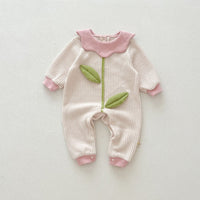 Load image into Gallery viewer, Baby Kid Girls Plant Jumpsuits Wholesale 240802295

