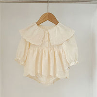 Load image into Gallery viewer, Baby Kid Girls Solid Color Rompers Wholesale 240802296
