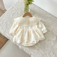 Load image into Gallery viewer, Baby Kid Girls Solid Color Rompers Wholesale 240802296
