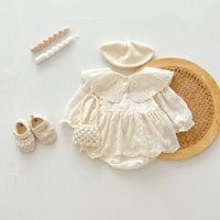 Load image into Gallery viewer, Baby Kid Girls Solid Color Rompers Wholesale 240802296
