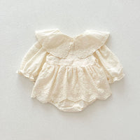Load image into Gallery viewer, Baby Kid Girls Solid Color Rompers Wholesale 240802296
