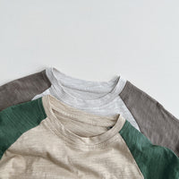 Load image into Gallery viewer, Baby Kid Boys Color-blocking Tops Wholesale 24080230
