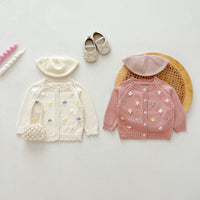 Load image into Gallery viewer, Baby Kid Girls Embroidered Cardigan Wholesale 240802301
