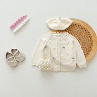 Load image into Gallery viewer, Baby Kid Girls Embroidered Cardigan Wholesale 240802301

