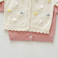 Load image into Gallery viewer, Baby Kid Girls Embroidered Cardigan Wholesale 240802301
