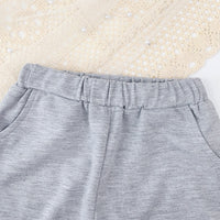 Load image into Gallery viewer, 2 Pieces Set Kid Girls Solid Color Tops And Pants Wholesale 240802302
