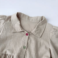 Load image into Gallery viewer, Kid Girls Solid Color Dresses Wholesale 240802306
