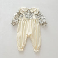 Load image into Gallery viewer, Baby Kid Girls Flower Print Jumpsuits Wholesale 240802307
