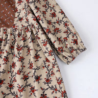 Load image into Gallery viewer, Kid Girls Color-blocking Flower Dresses Wholesale 240802312
