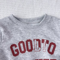 Load image into Gallery viewer, 2 Pieces Set Kid Girls Letters Tops And Solid Color Skirts Wholesale 240802319
