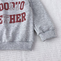 Load image into Gallery viewer, 2 Pieces Set Kid Girls Letters Tops And Solid Color Skirts Wholesale 240802319
