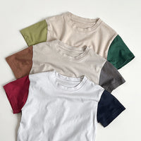 Load image into Gallery viewer, Baby Kid Girls Boys Color-blocking Tops Wholesale 24080232
