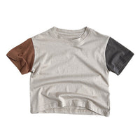 Load image into Gallery viewer, Baby Kid Girls Boys Color-blocking Tops Wholesale 24080232
