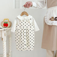 Load image into Gallery viewer, Baby Kid Girls Polka dots Jumpsuits Wholesale 240802323
