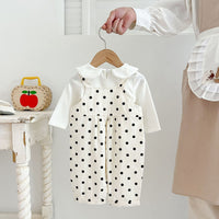 Load image into Gallery viewer, Baby Kid Girls Polka dots Jumpsuits Wholesale 240802323
