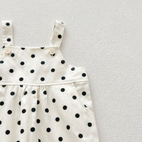 Load image into Gallery viewer, Baby Kid Girls Polka dots Jumpsuits Wholesale 240802323
