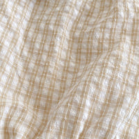 Load image into Gallery viewer, 2 Pieces Set Baby Girls Boys Solid Color Tops And Checked Rompers Wholesale 24080233
