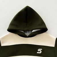 Load image into Gallery viewer, 2 Pieces Set Baby Kid Boys Striped Tops And Solid Color Pants Wholesale 240802334
