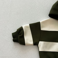 Load image into Gallery viewer, 2 Pieces Set Baby Kid Boys Striped Tops And Solid Color Pants Wholesale 240802334
