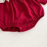 Load image into Gallery viewer, Baby Girls Solid Color Rompers Wholesale 240802336
