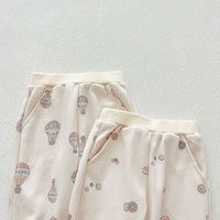 Load image into Gallery viewer, 2 Pieces Set Baby Kid Girls Boys Cartoon Print Tops And Pants Wholesale 240802338
