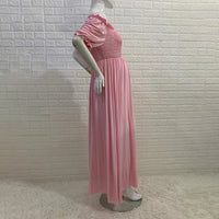 Load image into Gallery viewer, Women Solid Color Flower Dresses Wholesale 24080234
