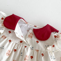 Load image into Gallery viewer, Baby Girls Flower Animals Rompers Wholesale 240802340
