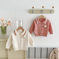Load image into Gallery viewer, Baby Kid Girls Solid Color Cardigan Wholesale 240802343
