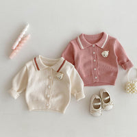 Load image into Gallery viewer, Baby Kid Girls Solid Color Cardigan Wholesale 240802343
