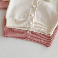 Load image into Gallery viewer, Baby Kid Girls Solid Color Cardigan Wholesale 240802343

