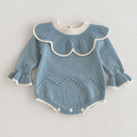 Load image into Gallery viewer, Baby Kid Girls Solid Color Rompers Wholesale 240802347
