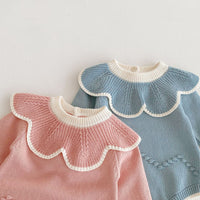 Load image into Gallery viewer, Baby Kid Girls Solid Color Rompers Wholesale 240802347
