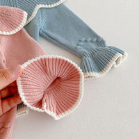 Load image into Gallery viewer, Baby Kid Girls Solid Color Rompers Wholesale 240802347
