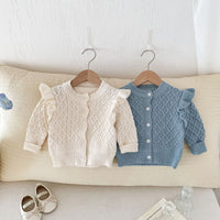Load image into Gallery viewer, Baby Kid Girls Solid Color Cardigan Wholesale 240802352
