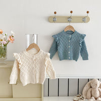 Load image into Gallery viewer, Baby Kid Girls Solid Color Cardigan Wholesale 240802352
