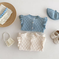 Load image into Gallery viewer, Baby Kid Girls Solid Color Cardigan Wholesale 240802352
