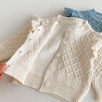 Load image into Gallery viewer, Baby Kid Girls Solid Color Cardigan Wholesale 240802352
