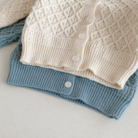 Load image into Gallery viewer, Baby Kid Girls Solid Color Cardigan Wholesale 240802352
